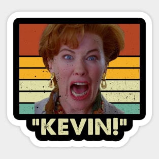 Funny Kevin Home Movie Gift For Fans Sticker